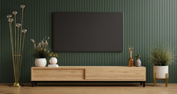 Wall-Mounted TV