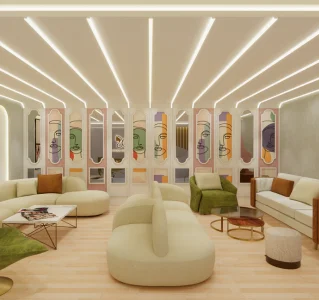 CAFE interior design