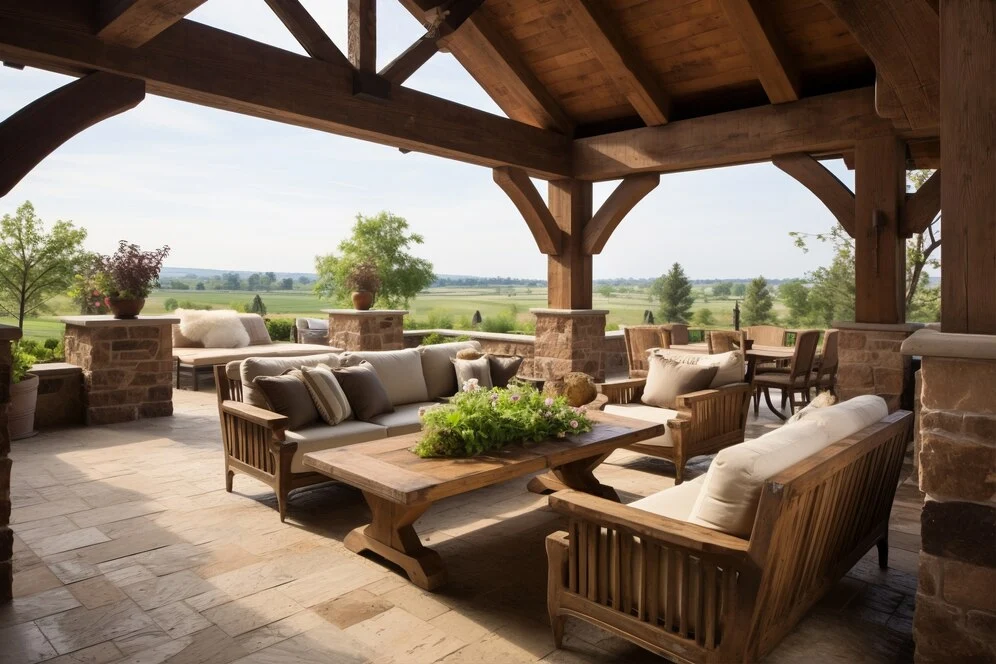 custom patio furniture and decor for style and comfort