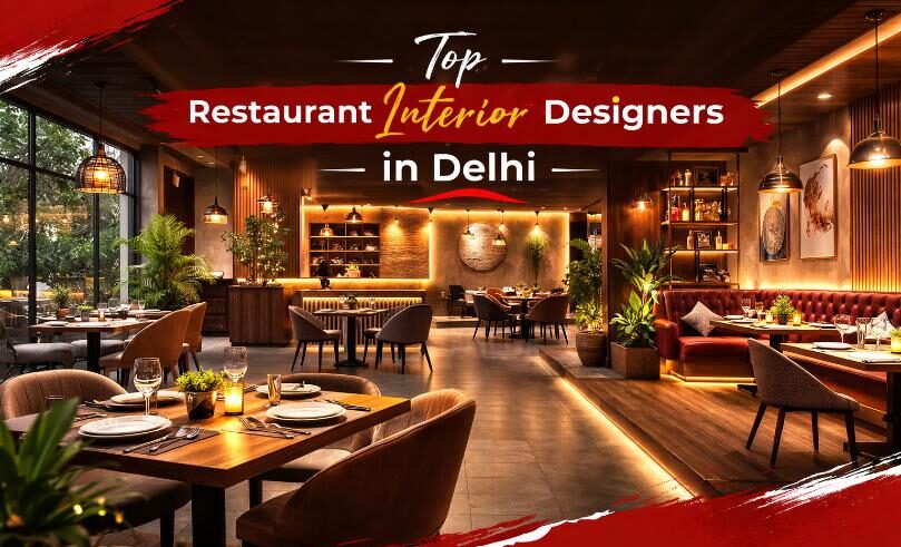Top Restaurant Interior Designers in Delhi: Modern & Luxury Design Ideas for Cafes and Restaurants