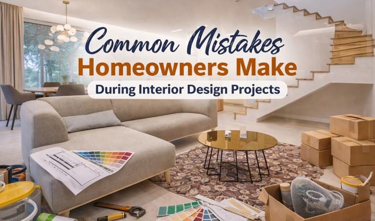 Common Mistakes Homeowners Make During Interior Design Projects