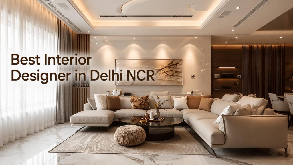 Best Interior Designer in Delhi NCR — How to Choose, What to Expect, and What It Actually Costs