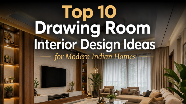 Top 10 Drawing Room Interior Design Ideas for Modern Indian Homes